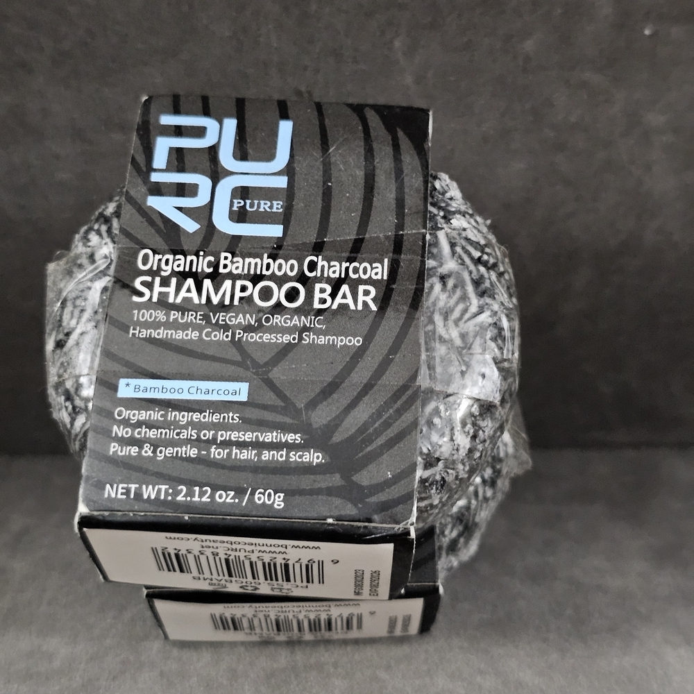 Pur Organic Bamboo Charcoal Shampoo Bar
